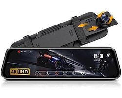 Dashcam voor auto voor en achter – Dual dashcam – Voor- en achtercamera – Autocamera – Full HD dashcam – Dashcam met nachtzicht – Dashcam met bewegingssensor – Groothoeklens – Parkeermodus – Loop recording – Dashcam met SD-kaart