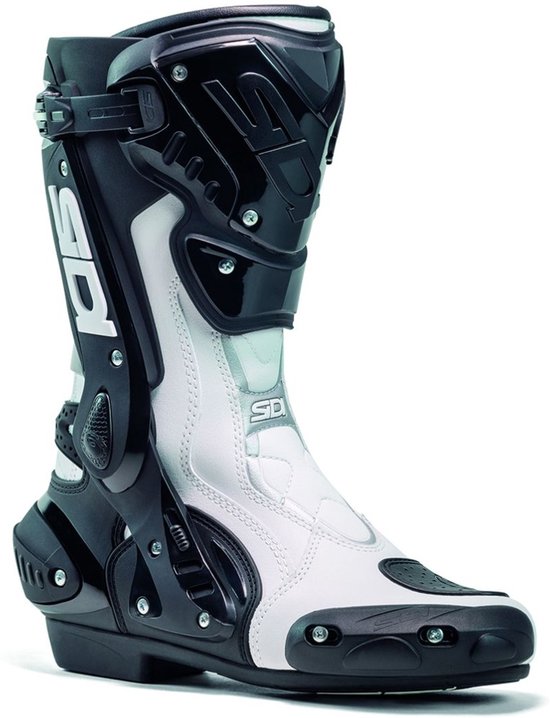 Sidi St Zwart Wit 25 Motorlaarzen - Maat 47 - Laars