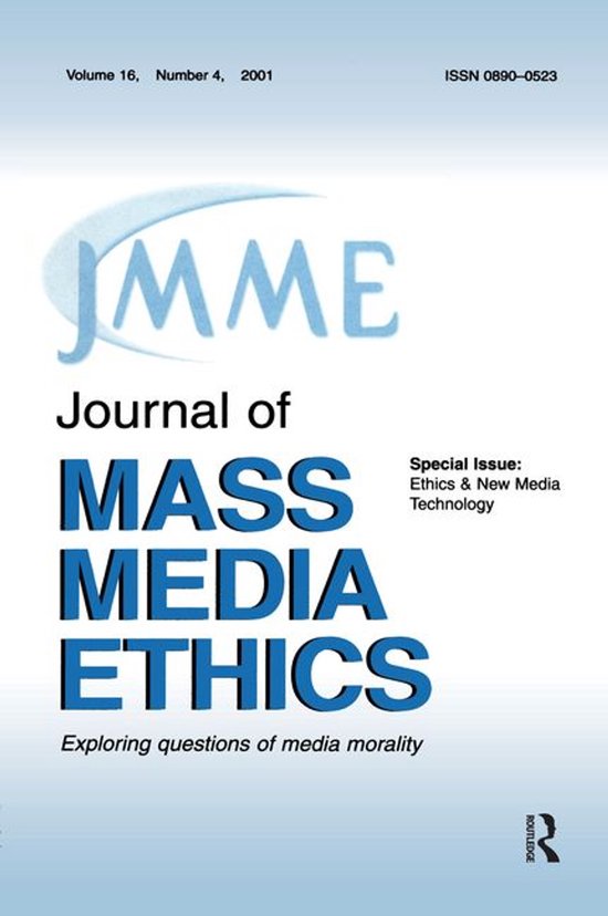 Ethics & New Media Technology - cover