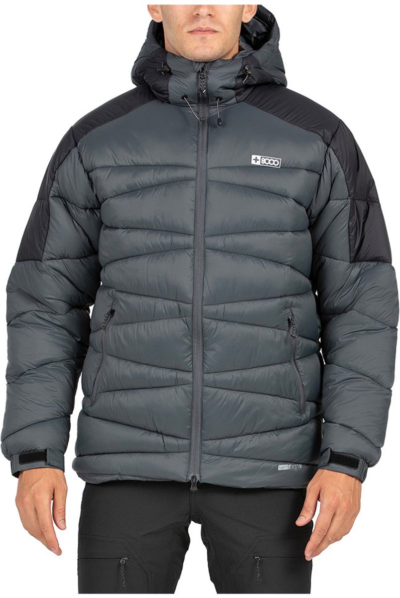 +8000 Manses Jas Grijs 2XL Man