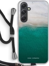 Case Company® - Coque Samsung Galaxy A54 avec cordon - Stranded - Coque de téléphone avec cordon Zwart - Protection sur tous les côtés et sur le bord de l'écran