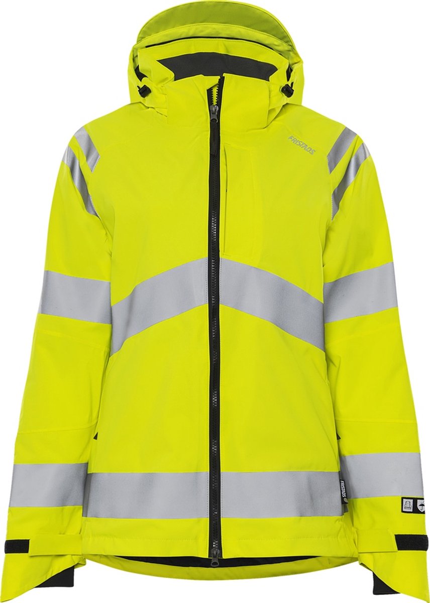 Fristads Hogezichtbaarheids dames shelljack klasse 3 4681 GLPS Hi-Vis Geel