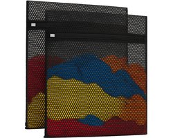 BOTC Waszakken - 60x90cm Waszak Groot - Set van 2 - Bescherm je Wasgoed en Wasmachine - Zwart
