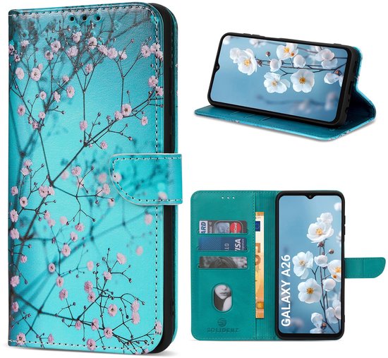 Solidenz hoesje - Geschikt voor Samsung Galaxy A26 - Bookcase - Sierkers
