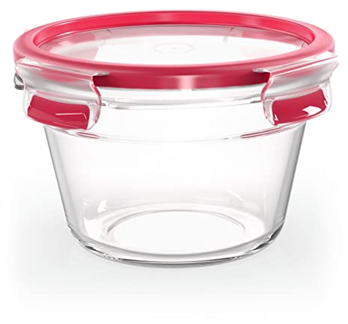 Ronde Glazen Vershouddoos 0,9L - Vriesbestendig, Oven- en Magnetronbestendig, Antislip Stapelbaar, 100% Dicht, Vaatwasmachinebestendig