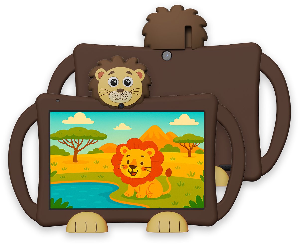 Star Kindertablet - 10 Inch - Android 15 - Educatieve Tablet - 4GB RAM - 64GB + 512GB - Silicone Hoes - Ouderlijk Toezicht - Kidjo 6 Maanden Gratis