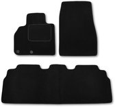 Mattastic® Automat - 4 Delig - Perfecte Pasvorm - Complete Set - Zwart - Geschikt voor Renault Espace IV (2002-2014)