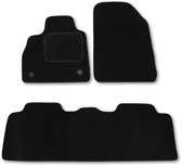 Mattastic® Automat - 4 Delig - Perfecte Pasvorm - Complete Set - Zwart - Geschikt voor Renault Espace V (2014-2022)