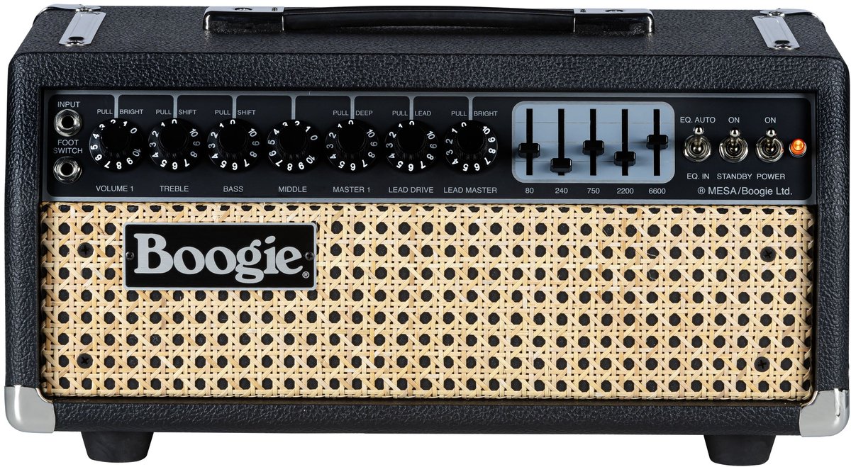 Mesa Boogie Mark IIC+ HRG Head Black, Wicker - Buizenversterker top voor elektrische gitaar