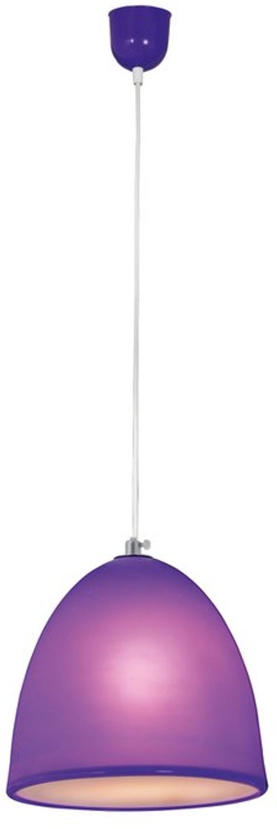 Kinderkamer Woonkamer Siliconen hanglamp "Catinus" diameter 25 cm Hoogte: 110,8cm Violet Paars