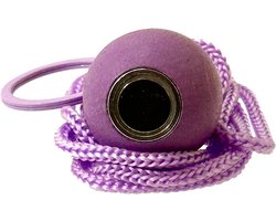 Boulemaus – Jeu de Boules - Magneet - Krachtige Magnetische bouleopraper lichtpaars in de vorm van but met koord – 4 kg