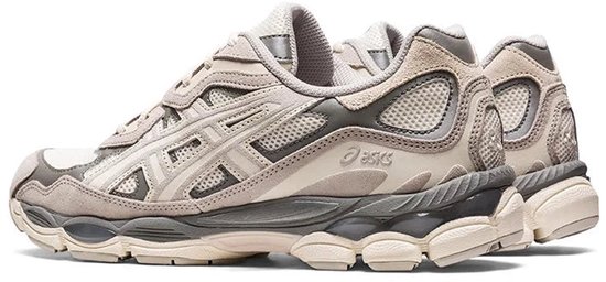 Baskets Asics GEL-NYC crème/gris huître