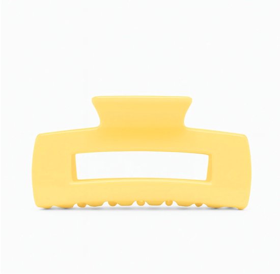 Barrette à cheveux MOONIE'S® Maddy Citron - jaune pastel -8,5 cm - Acétate