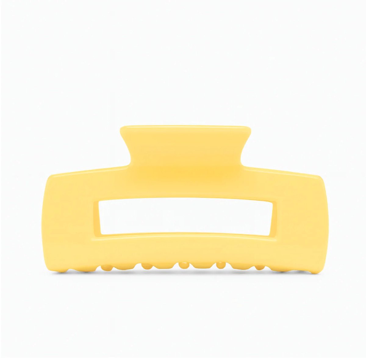Moonie's Madison haarklem - Butter yellow - Geel - 10.5 cm - Haarklemmen - Haaraccessoires - Acetaat