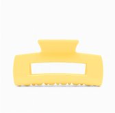 Moonie's Madison haarklem - Butter yellow - Geel - 10.5 cm - Haarklemmen - Haaraccessoires - Acetaat