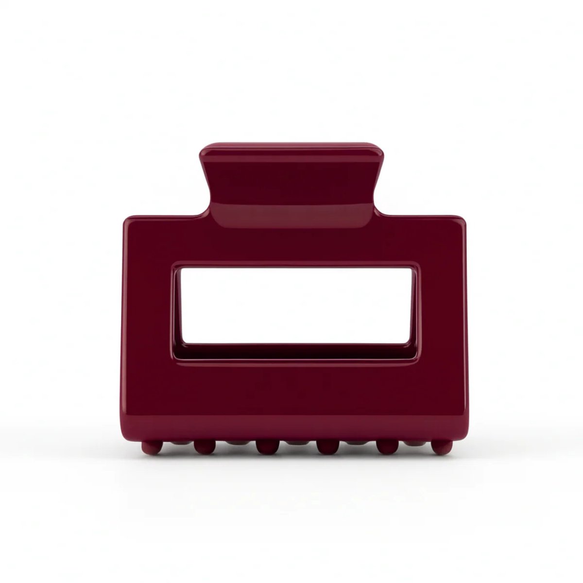 Moonie's Lilly haarklem in Berry Red - Rood - 5.5 cm - Haarklemmen - Haaraccessoires - Acetaat