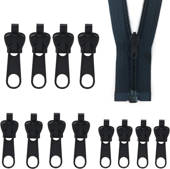 Ritssluiting, 25 stuks, 5 # ritssluitingen, universeel, voor tassen, jassen, gordijnen, bagage, slaapzak (wit