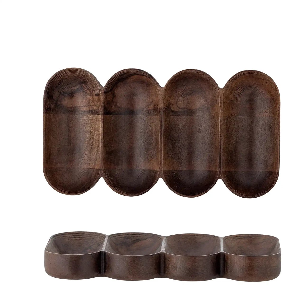 Dienblad mangohout bruin Maluna