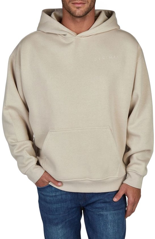 DENIMFY Sweat-shirt Hommes DFMaxim confortable Beige XXL Adultes