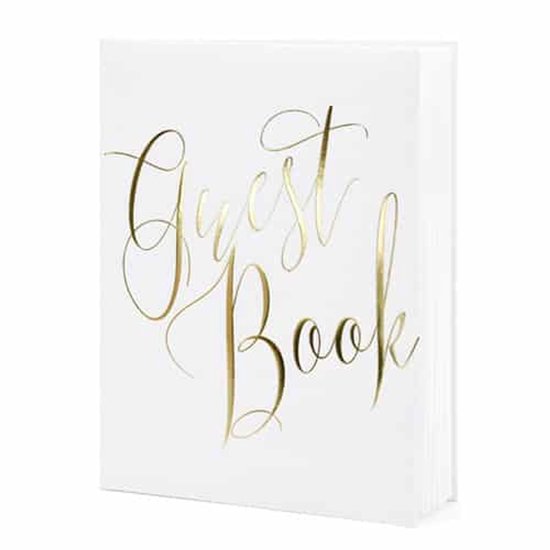 Livre d'or blanc et or