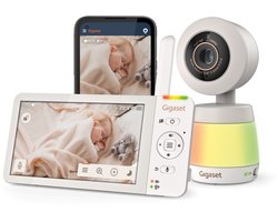 Babyfoon met camera en app– Monitor touchscreen - kleurennachtzicht - nachtlamp - muur houder - best reviewed nov 25 Kieskeurig - sensoren - rustgevende geluiden - baby monitor - beeld babyphone - Baby700 connect