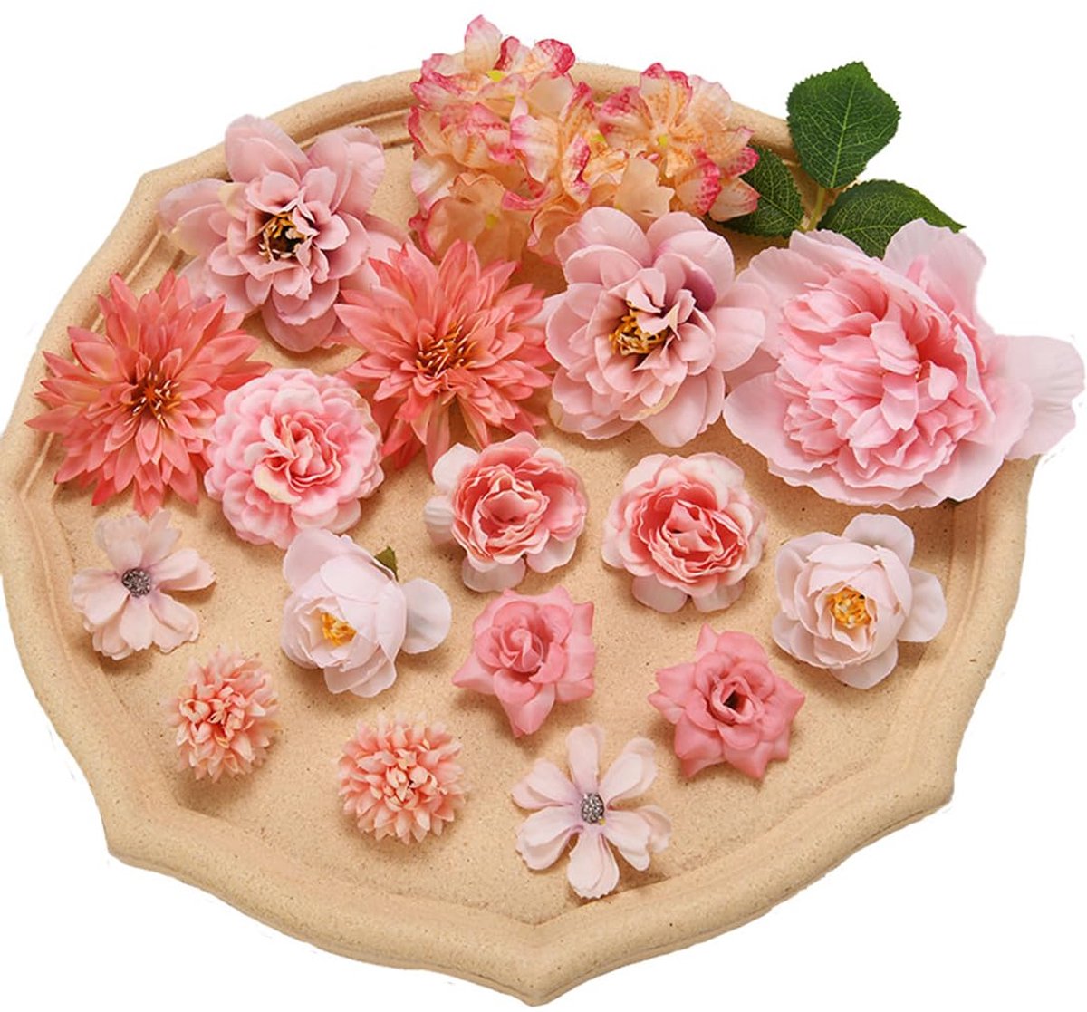 1 Pack Artificial Daisies Flower Cups Artificial Flowers for Bouquets DIY Wedding Table Decoration Home Party Wedding