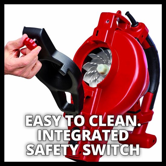 Einhell Elektrische Bladblazer/-zuiger GC-EL 3000 E - 3000 W - Blaas-/zuigfunctie - 45 L opvangzak - Blaassnelheid: 300 km/u - Hakselfunctie: 15:1 van Einhell — afbeelding 2