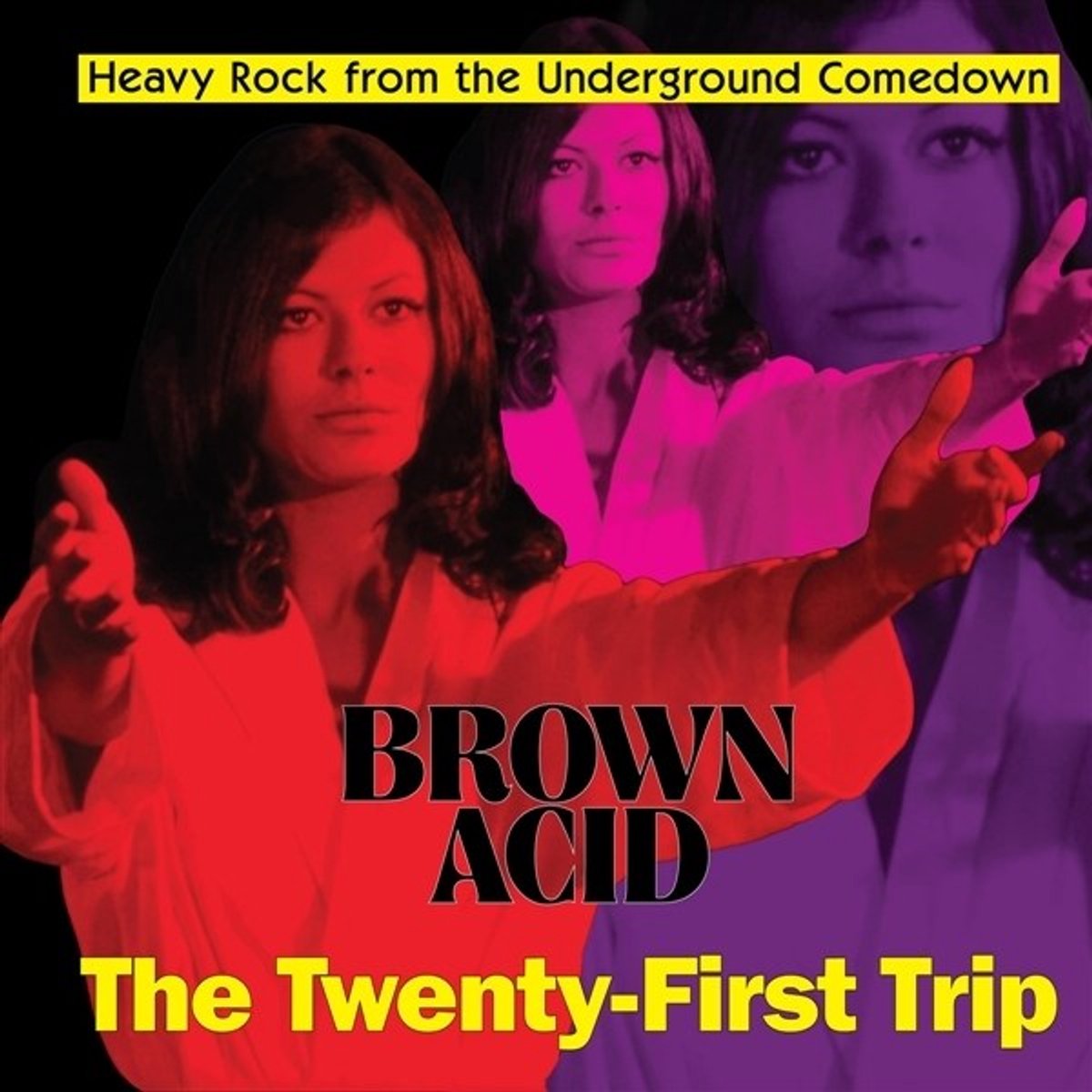 Various Artists - Brown Acid: The Twenty-First Trip (LP) (Coloured Vinyl)