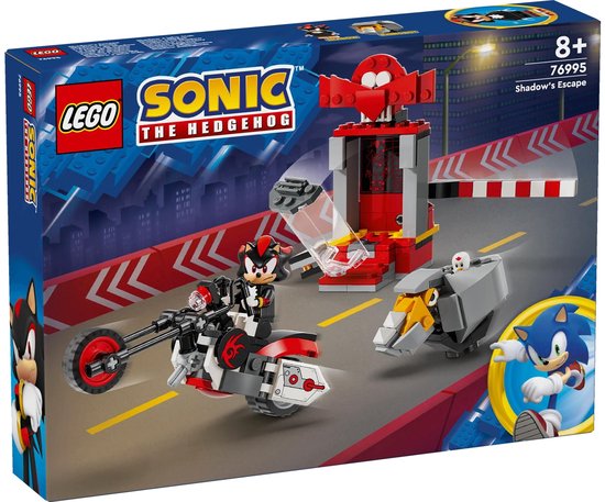 LEGO Sonic the Hedgehog Shadow the Hedgehog ontsnapping - 76995
