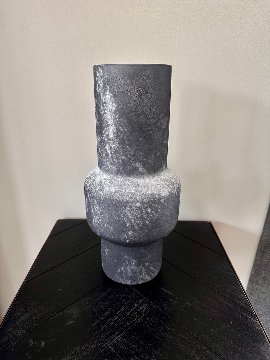 Vase glass Ø14x30cm