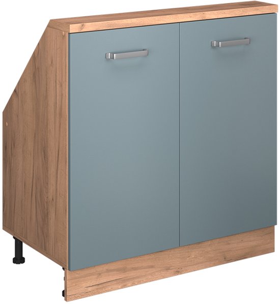 Vicco BADSPIEGELSCHRANK Eliza Viking Oak 70 x 65 cm mit 2 Türen jetzt