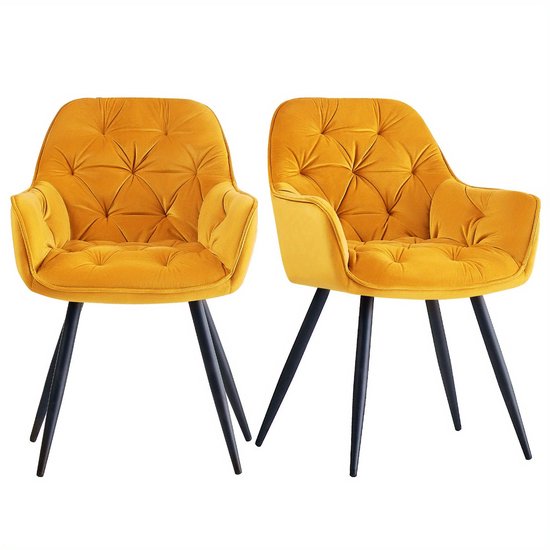 rotan stoelen, set van 2, moderne eetkamerstoelen, gestoffeerde