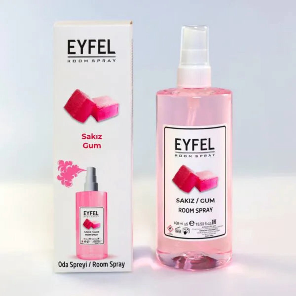 EYFEL - ROOMSPRAY - SPRAY - GUM - 400ML