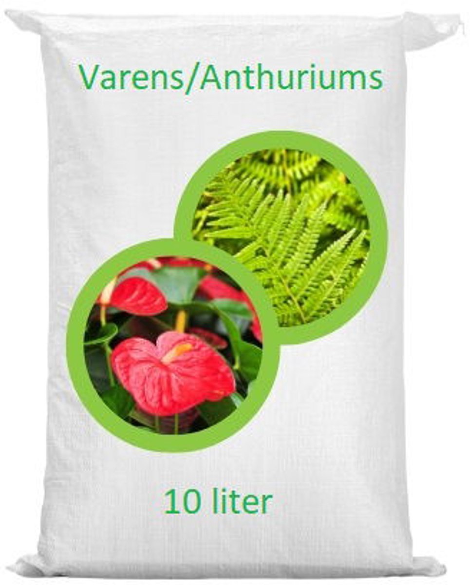 Warentuin mix - Potgrond Varens/Anthuriums aarde grond 10 liter