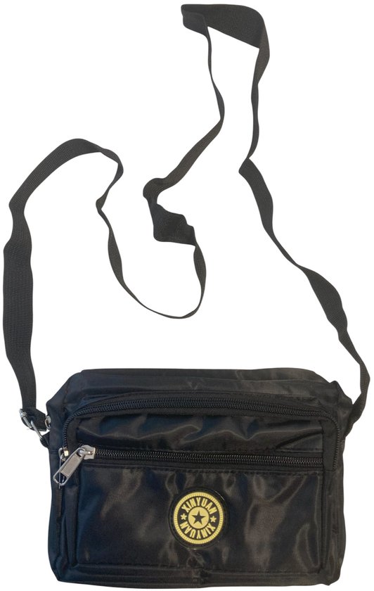 HipWare - Sac bandoulière - Sac messager - Nylon - Imperméable - Plusieurs compartiments