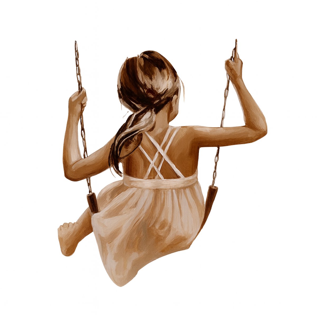 Protsvetnoy Paint by Numbers | Happiness on the Swing - MG2106E