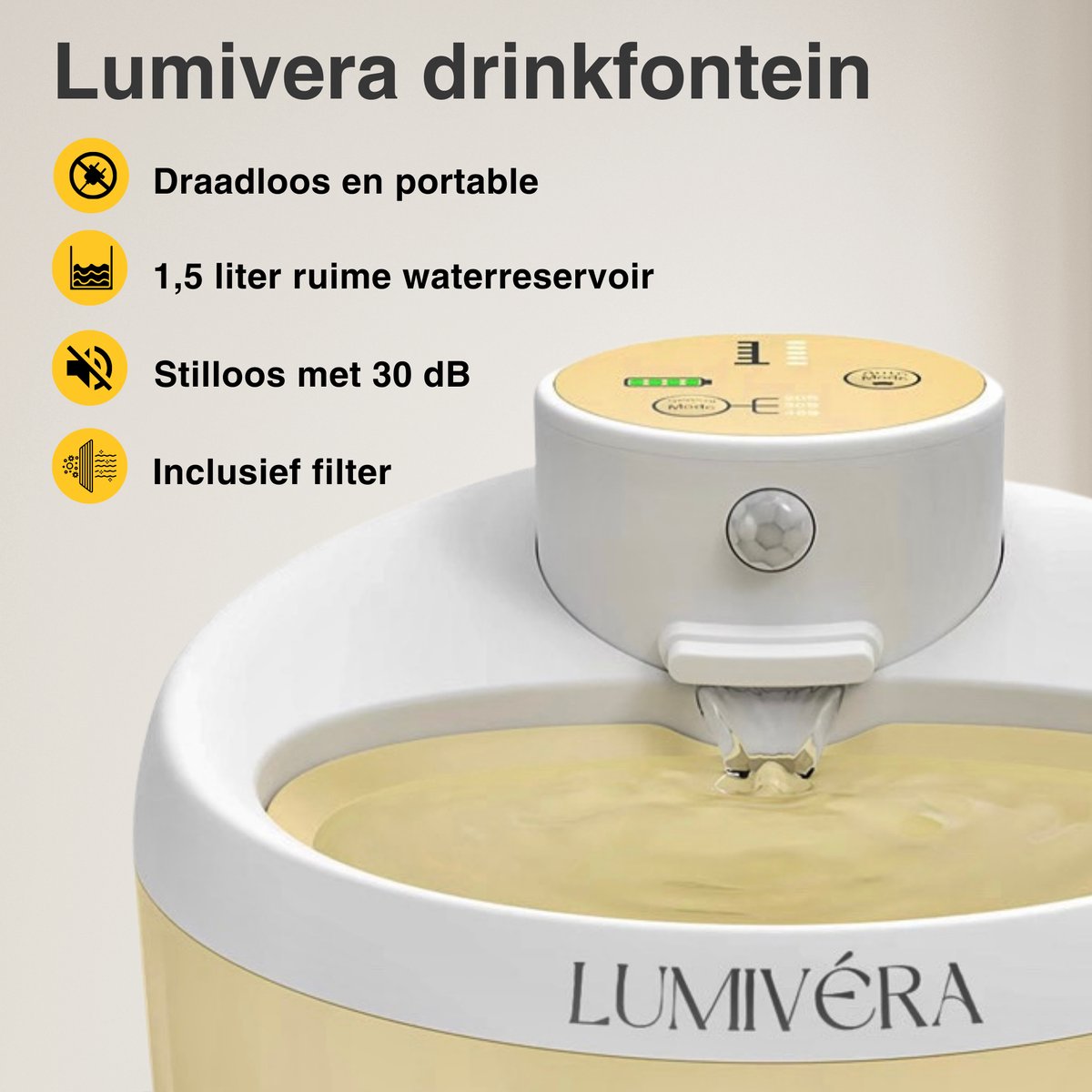 Lumivéra - Slimme Kattendrinkfontein thumbnail 2