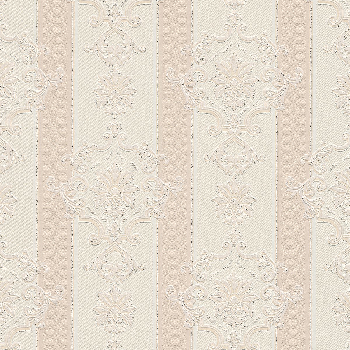 Vliesbehang in beige