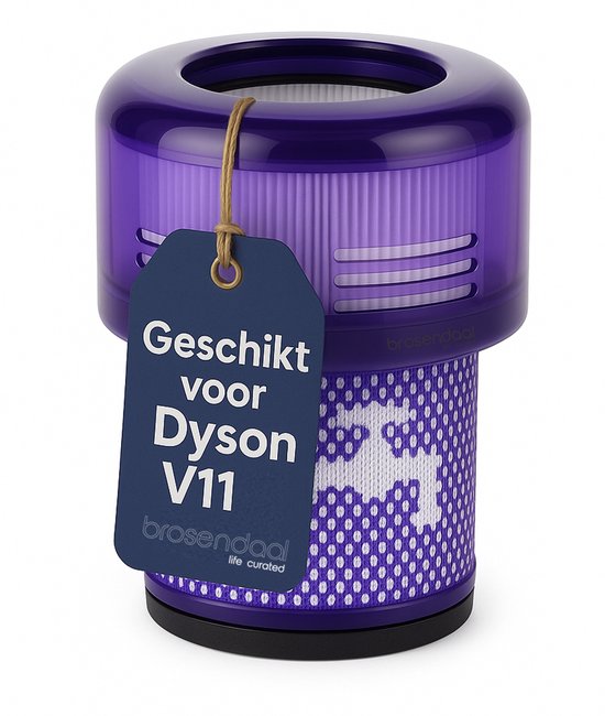 Brosendaal Filter geschikt voor Dyson V11 – Voor alle V11 modellen – SV14 | SV15 | SV17 | SV28 – Wasbaar en Herbruikbaar