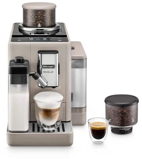 Review: De'Longhi Rivelia vs. Concurrenten – Kies de Beste 5 De'Longhi Rivelia EXAM440.55.BG Volledig automatisch Espressomachine 1,4 l