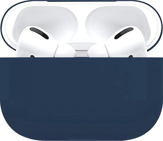 Studio Air Original® Airpods Hoesje Pro 2 Siliconen Case - Royal Blue - Soepel Airpod Hoesje voor Airpods Pro 2