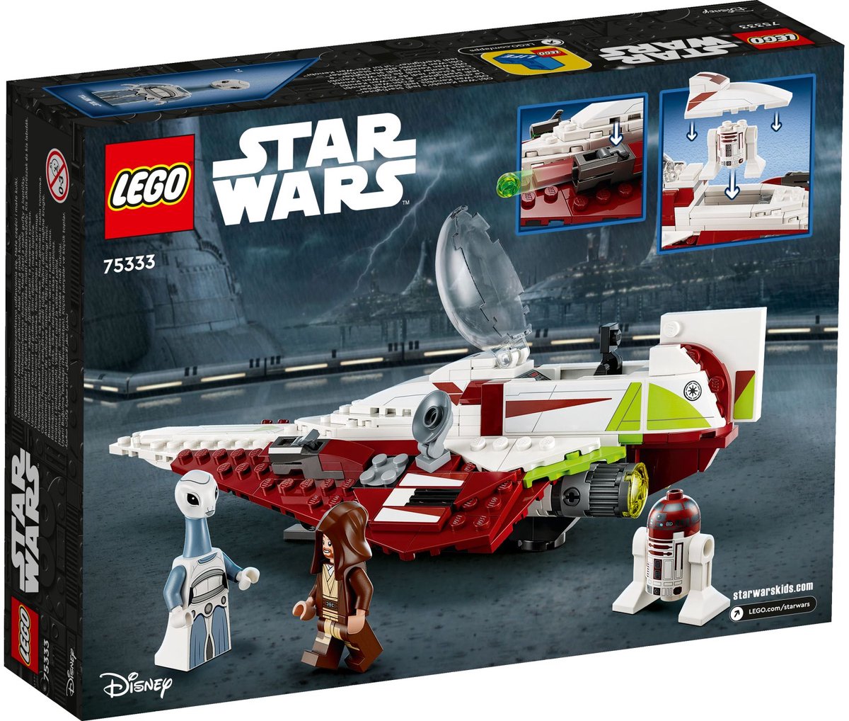 LEGO Star Wars De Jedi Starfighter van Obi-Wan Kenobi - 75333 — afbeelding 5