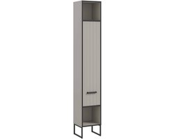 Bagno hoge kast kasjmier NB zwart NB - 32x30x192cm