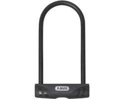 ABUS Beugelslot - Gehard Staal - Dubbele Vergrendeling - Zwart - 12 mm