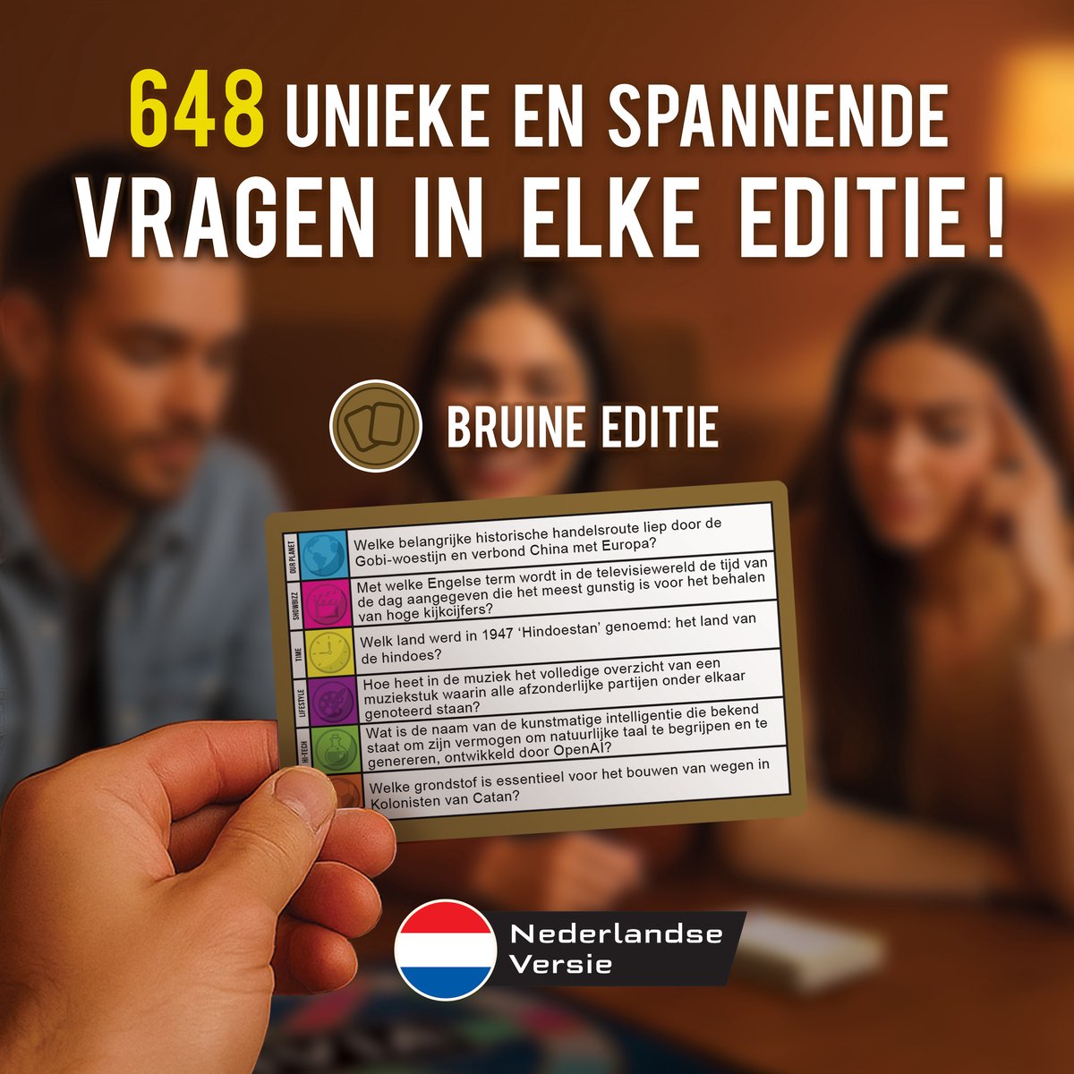 Triviant Vragen Aanvulset, Pubquiz, 648 Vraag en Antwoorden - Versie Bruin NIEUWSTE EDITIE! — afbeelding 6