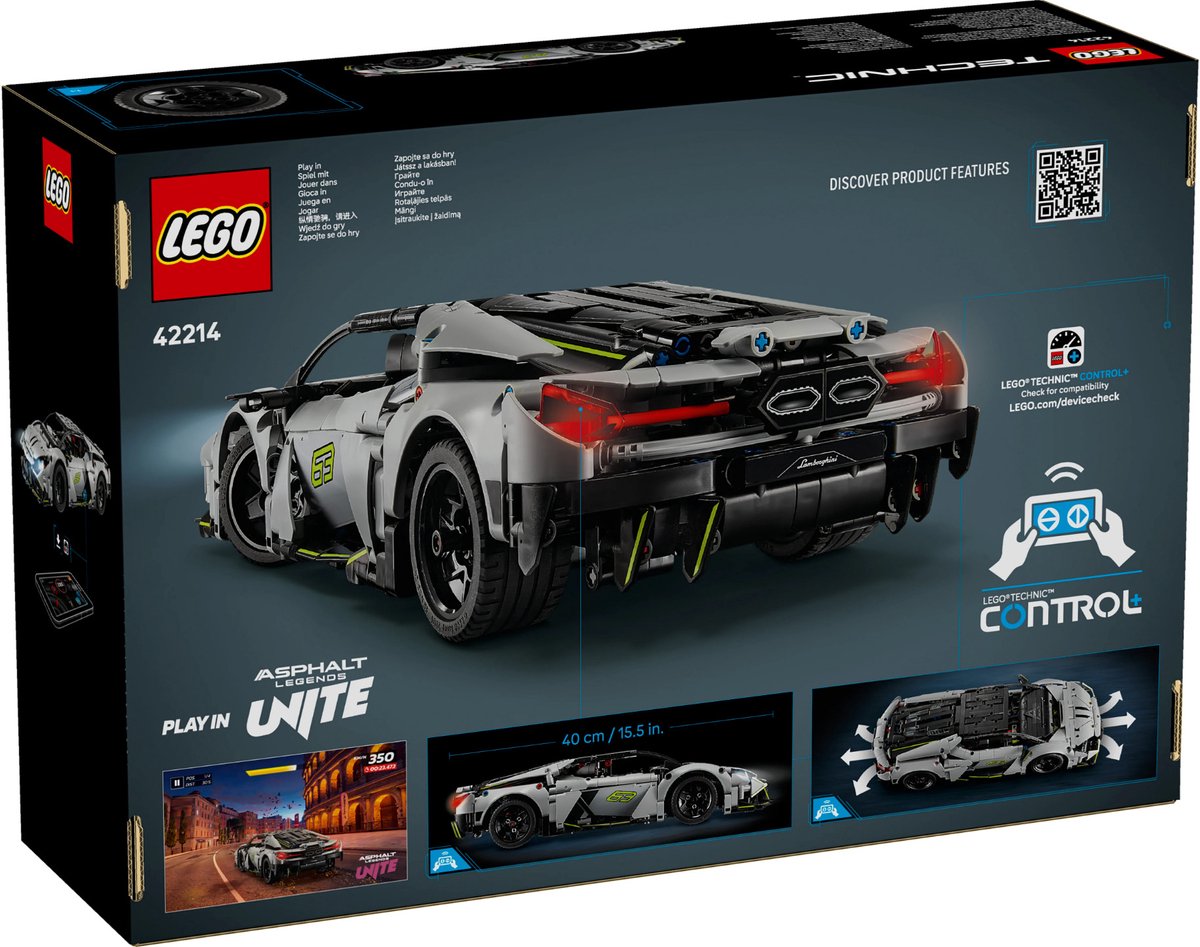 LEGO® Technic Lamborghini Revuelto Supersportwagen - 42214 — afbeelding 18