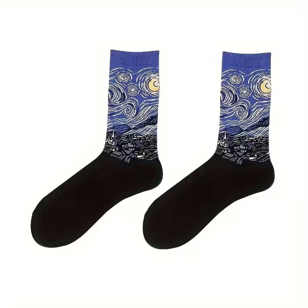 I like Socks - De Sterrennacht: Vincent van Gogh - Bundelactie met verrassingsdesign