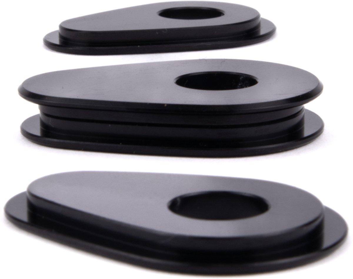 Aharon MotoLumino - LED knipperlicht montage / adapter plaatjes - geschikt voor diverse Yamaha motoren - past in de originele richtingaanwijzer locatie
