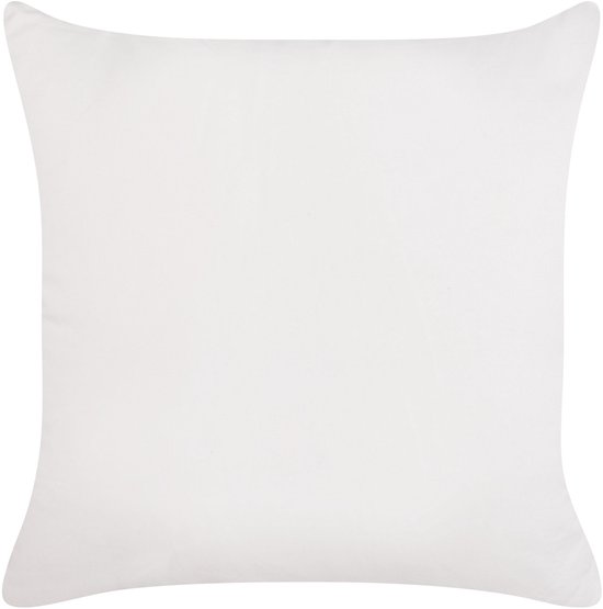MAKNEH - Sierkussen lot de 2 - Wit - 45 x 45 cm - Katoen
