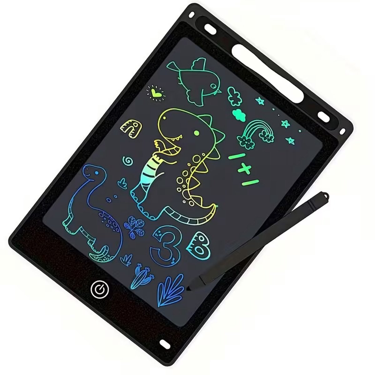 8,5-inch LCD Zwarte Schrijfboard – Kleurrijk Wisbaar Tekentablet – Educatief Speelgoed voor Tieners – Perfect Cadeau voor Pasen, Kerst en Verjaardagen